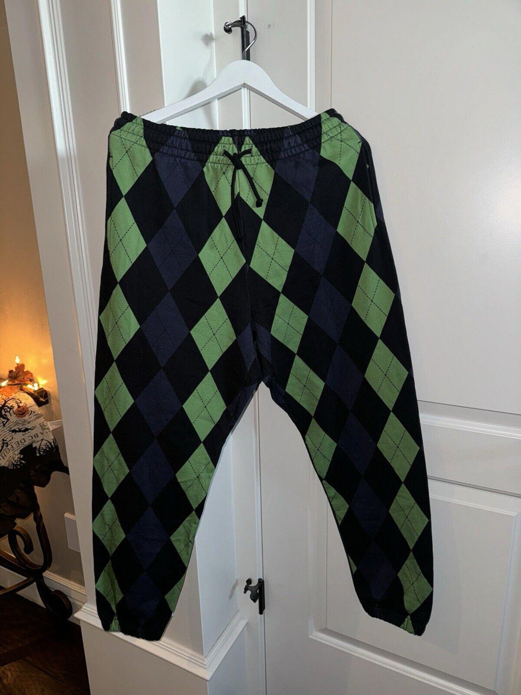 NEW Denim Tears Derby Intarsia Sweatpant Green Medium NWOT