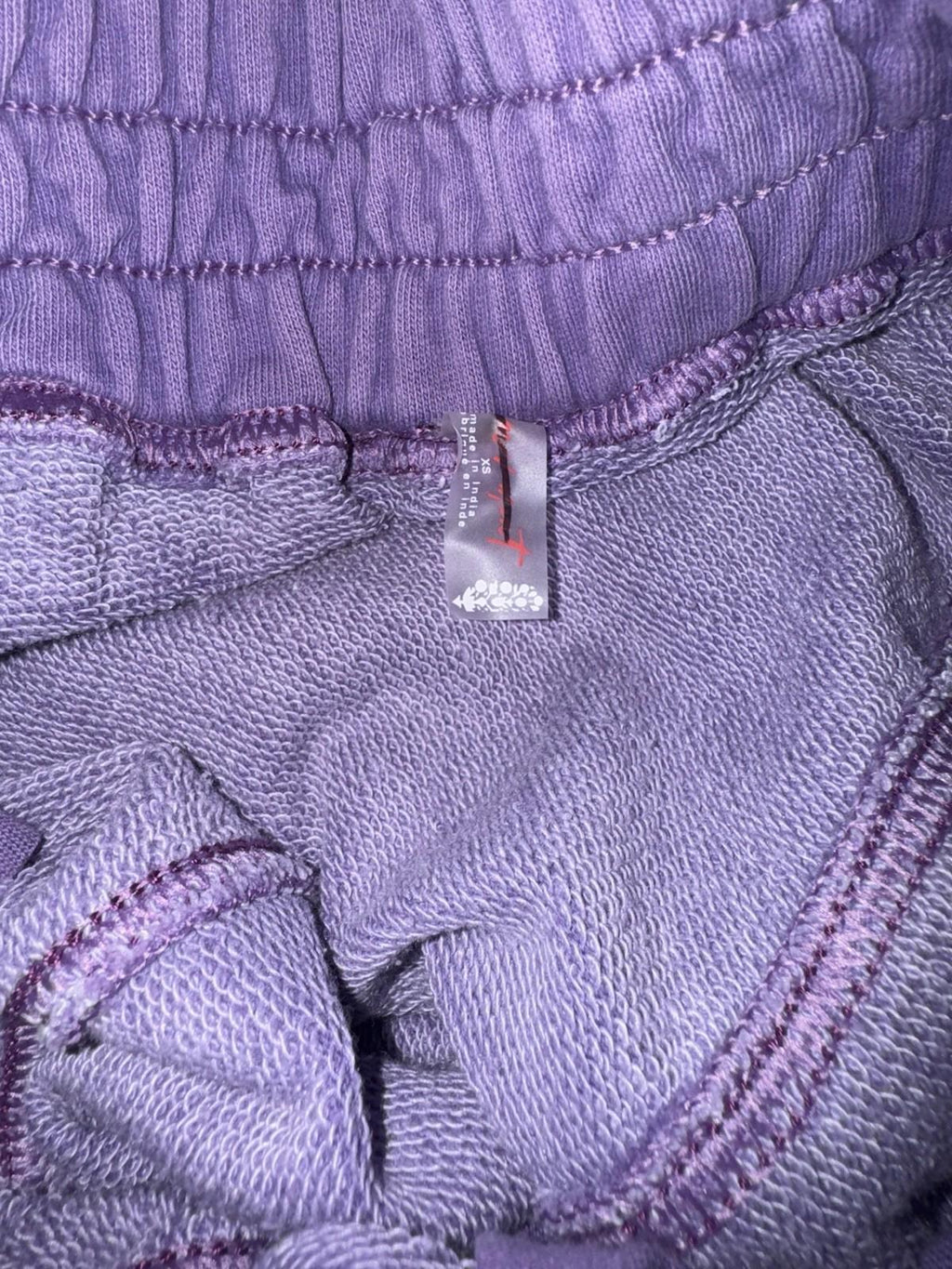 Free People / FP Movement All Star Solid Shorts in Washed Super Berry XS NWOT