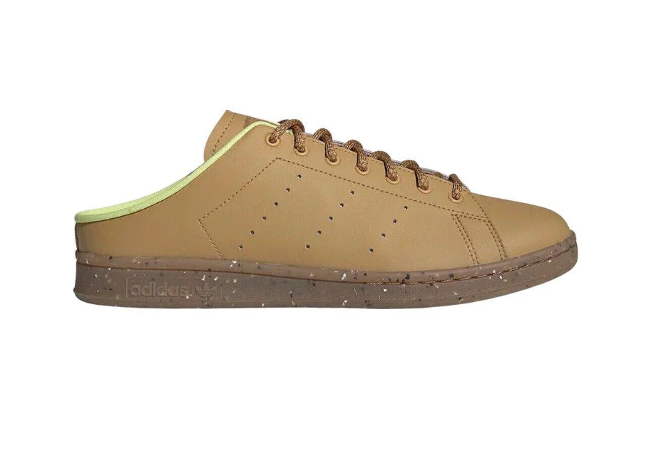 ADIDAS STAN SMITH Mule "Plant & Glow" Sz 10 Golden Beige
