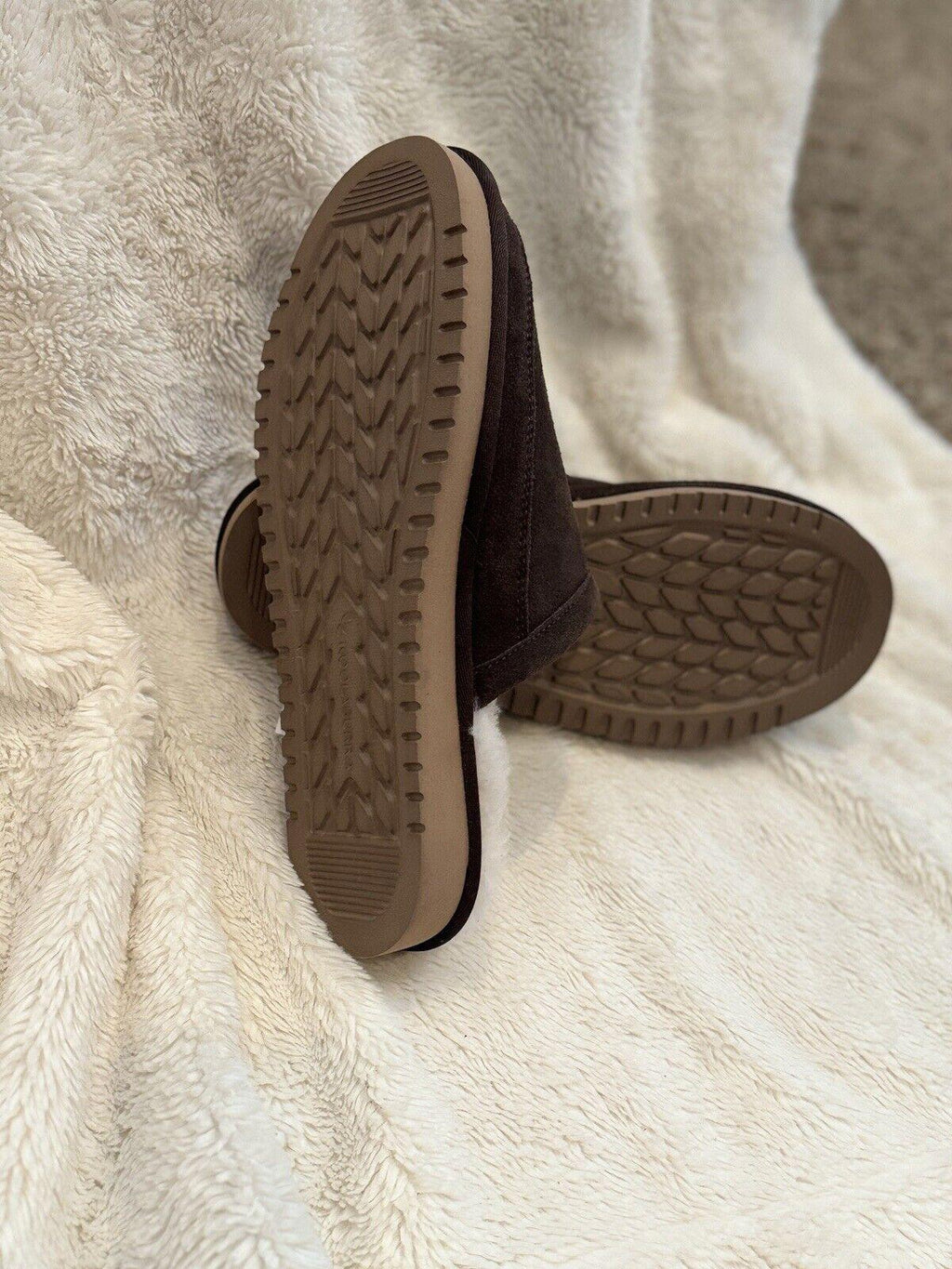 Koolaburra by Ugg Slippers Mens 9 Bordon Moccasin Brown NEW