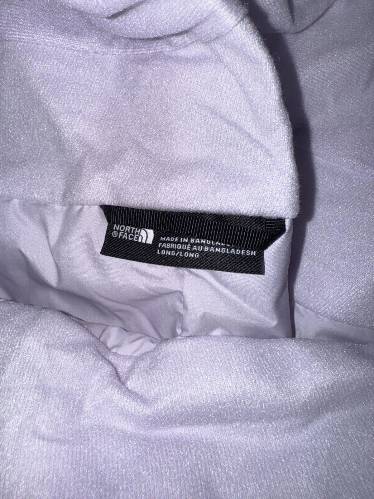 NWT! The North Face women Freedom Insulated bib Lavender 3X