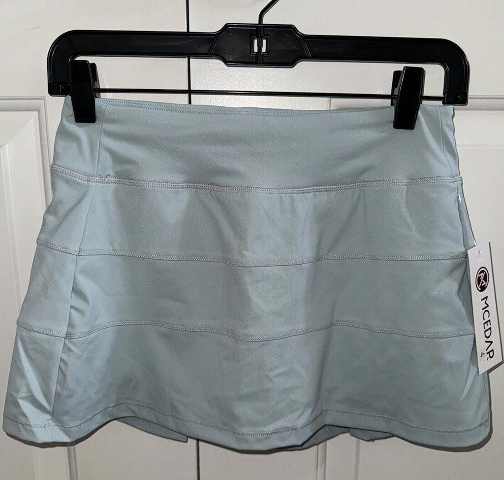MCEDAR Pleated Tennis Skirt for Women with Pockets Mid-Rise Athletic Skirts Golf