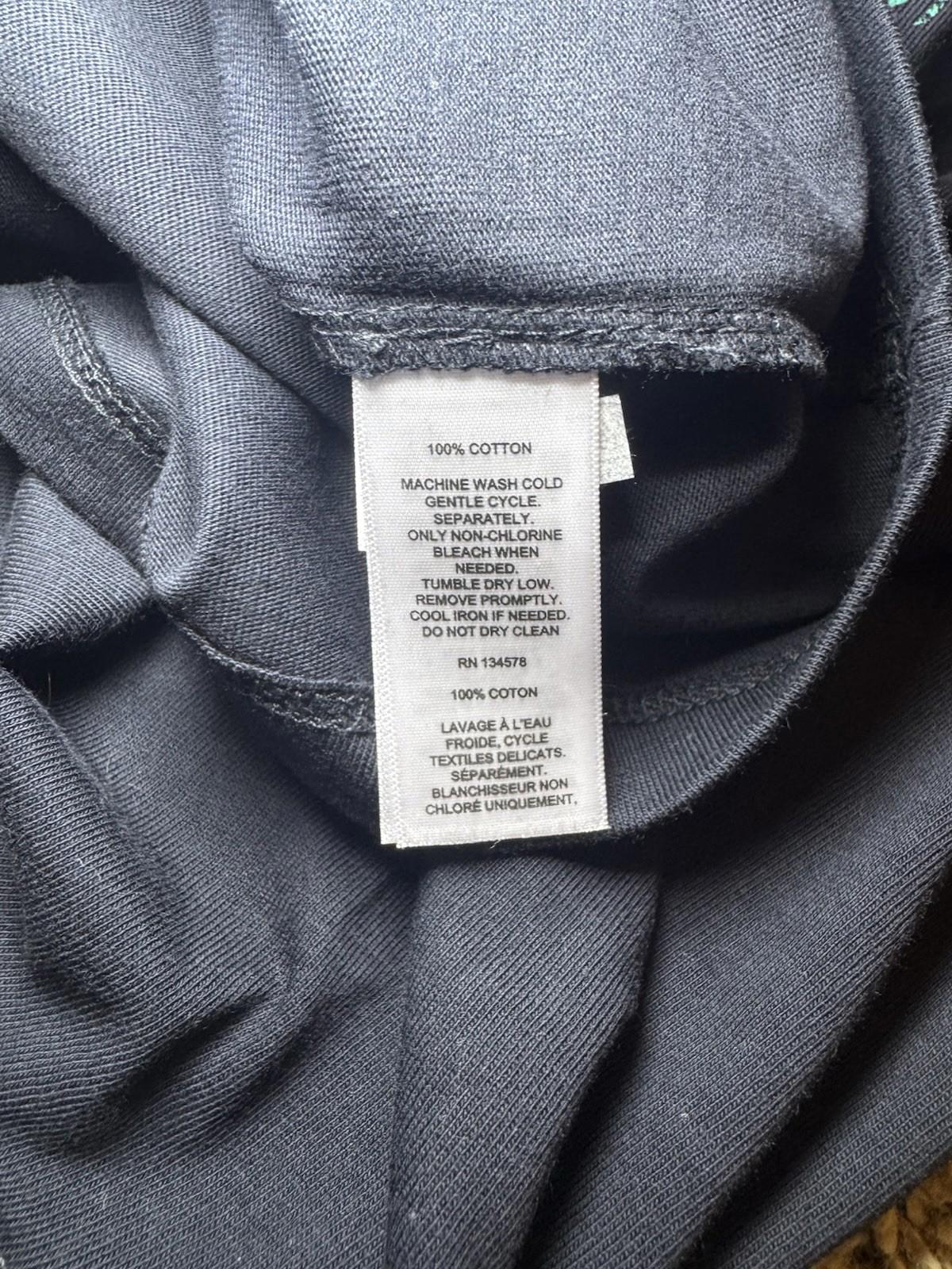 Vineyard Vines Men's Ghost of the Flats Skeleton Pocket Black S/S XL T-Shirt