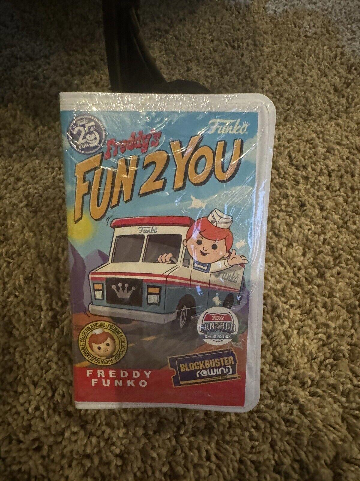 Funko 25th Anni Fun on the Run Box Freddy Funko