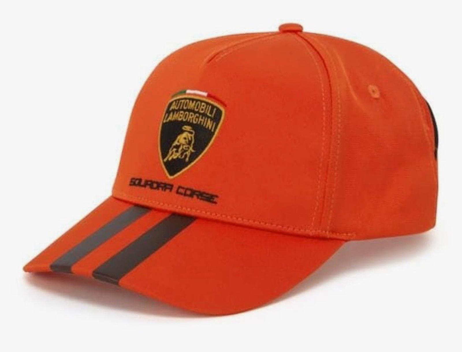 Automobili Lamborghini Squadra Corse Travel Cap hat (orange) LB17CAP2OR