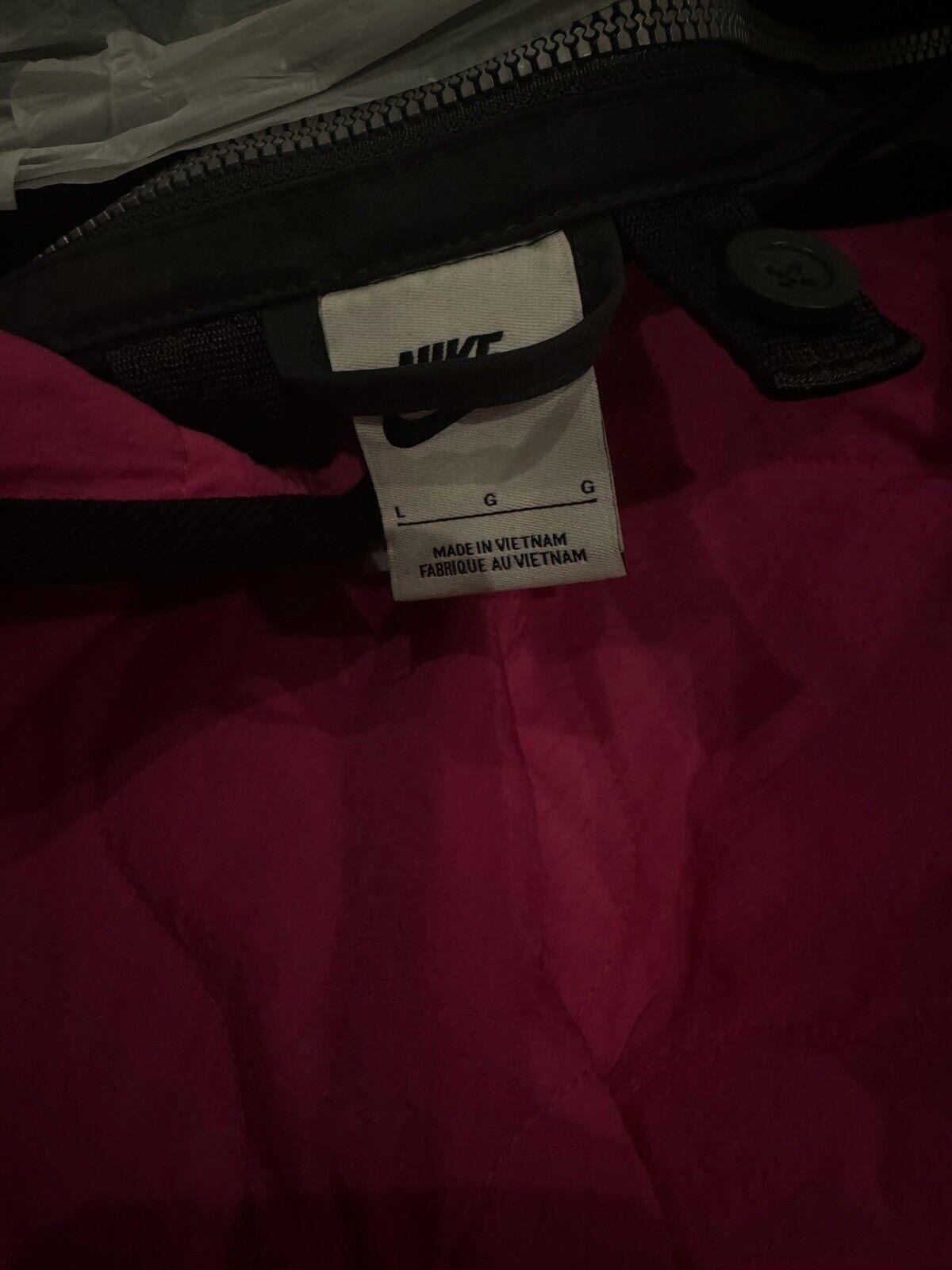 Nike Therma-Fit Life 3-in-1 Parka Jacket Black Pink Mens LG