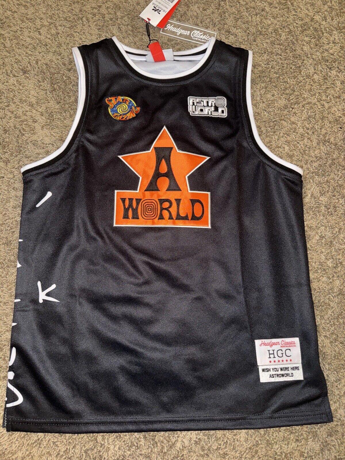 Astroworld Basketball Jersey Travis Scott Large Youth NWT
