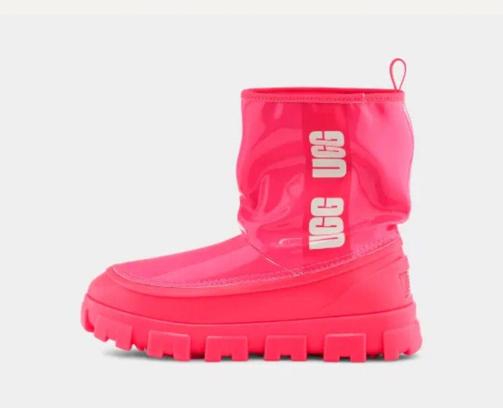 NEW! UGG CLASSIC BRELLAH MINI SUPER CORAL WOMEN'S SIZE US 7