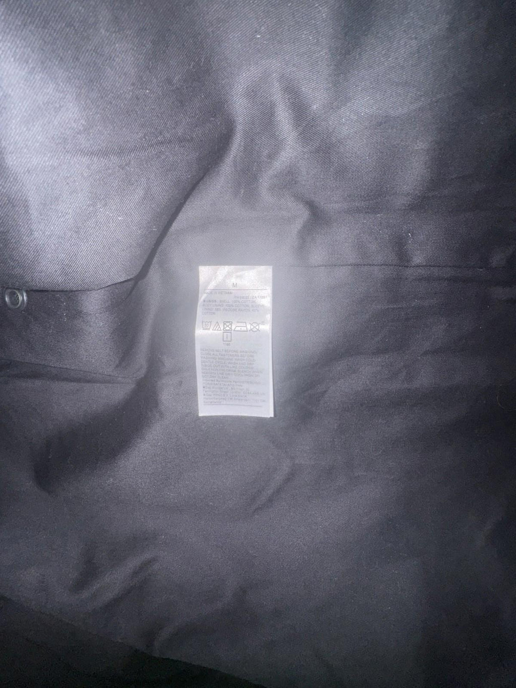NWT! Banana Republic Lorainne Utility Jacket - Size Medium Navy Blue MSRP $280