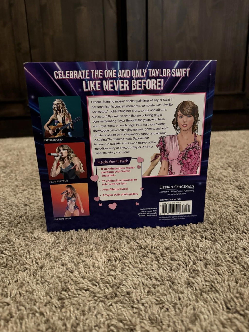 Taylor Swift Sensational Sticker Painting, Coloring & Activity Book by Logan Pow