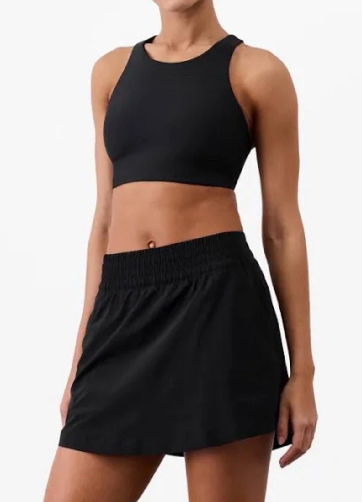 ATHLETA | NWT Run With It High Rise Athletic Skirt Skort 14” Tennis Golf Size S