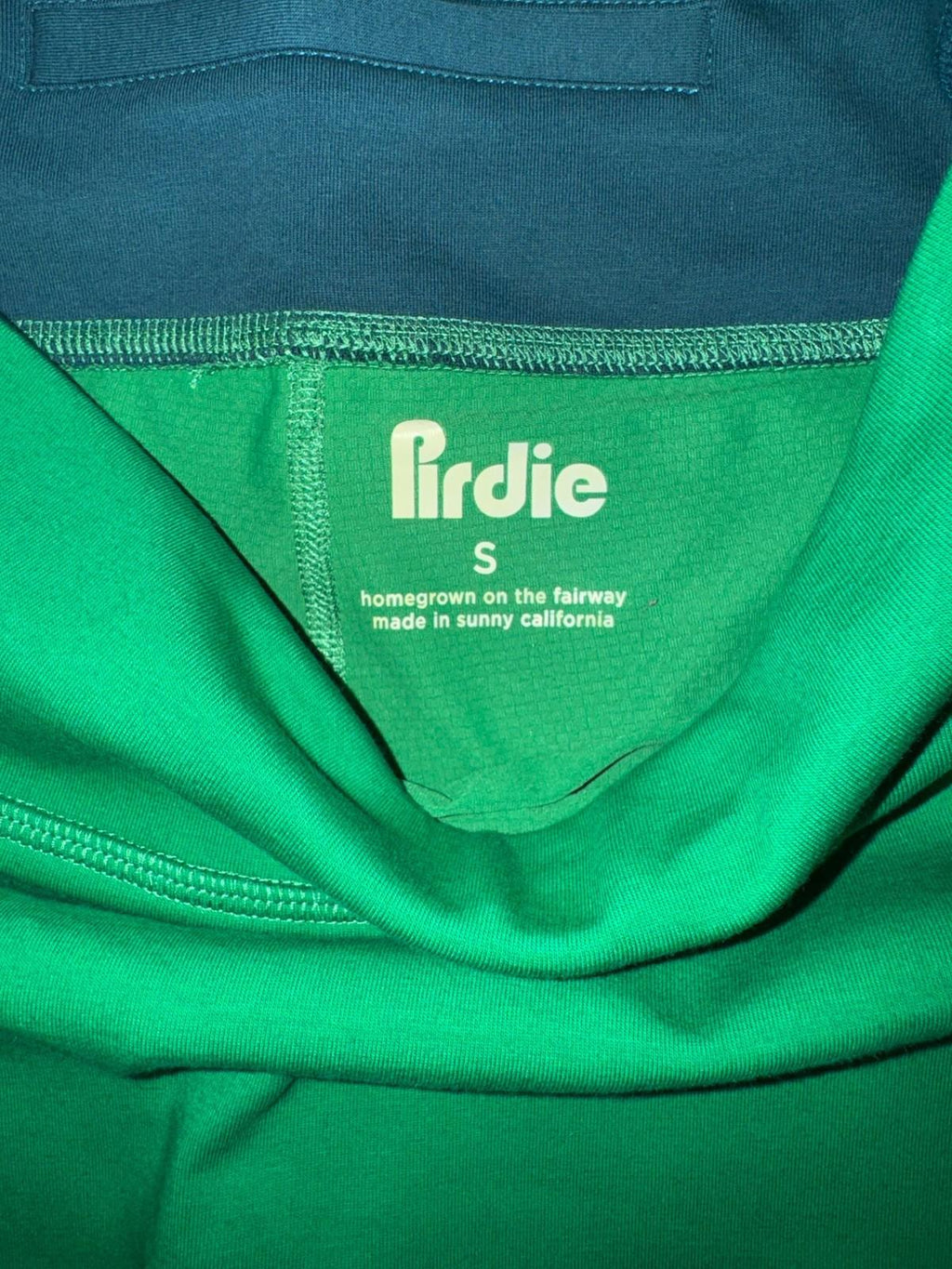 NEW PIRDIE GOLF Foreplay 14" Skirt Kelly Green Small NWOT