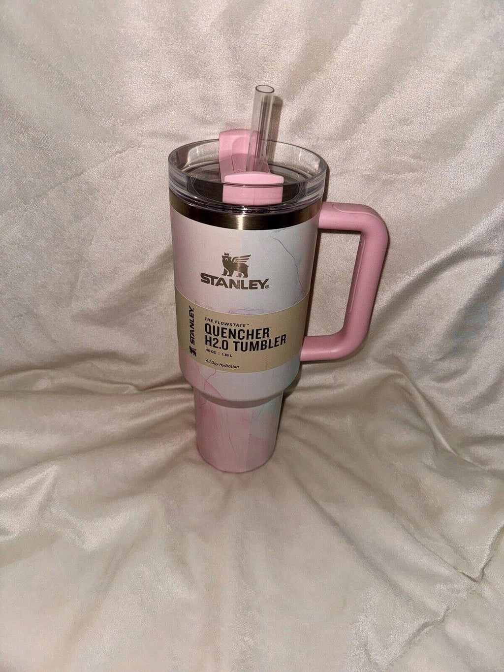 STANLEY 40 OZ QUENCHER TUMBLER TULLE TARGET RELEASE