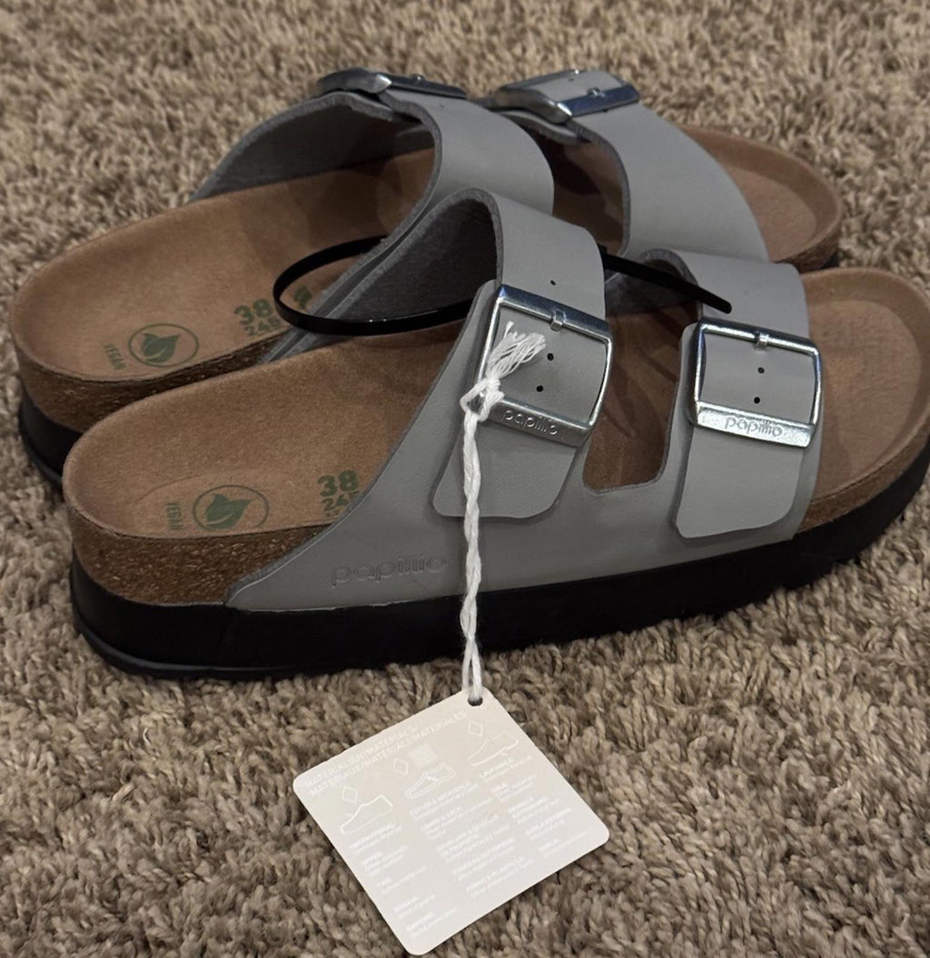 New Papillio By Birkenstock Arizona Pap Flex Platform Size 38 US L 7