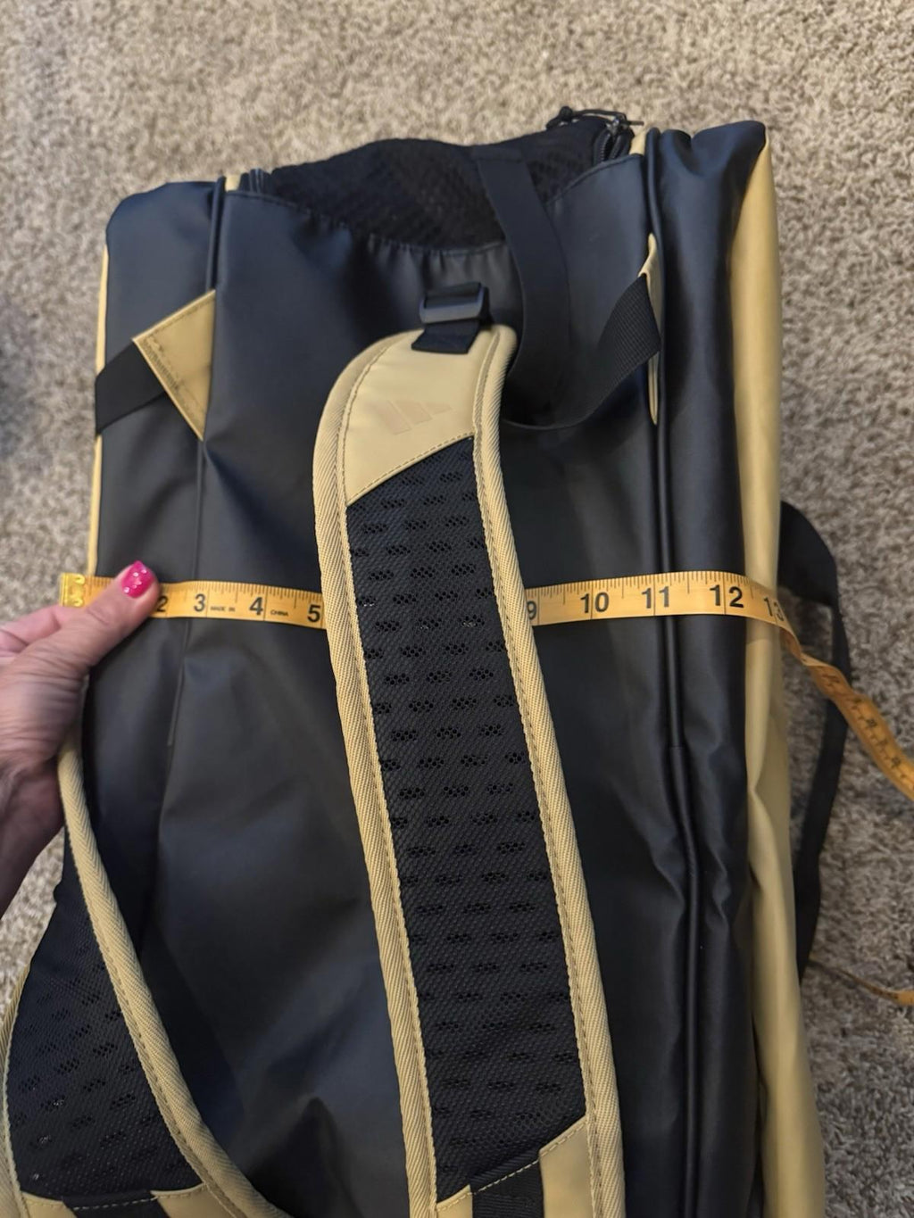 New ADIDAS Multi-Game Racket Bag (Sand) 3.4 MSRP $125