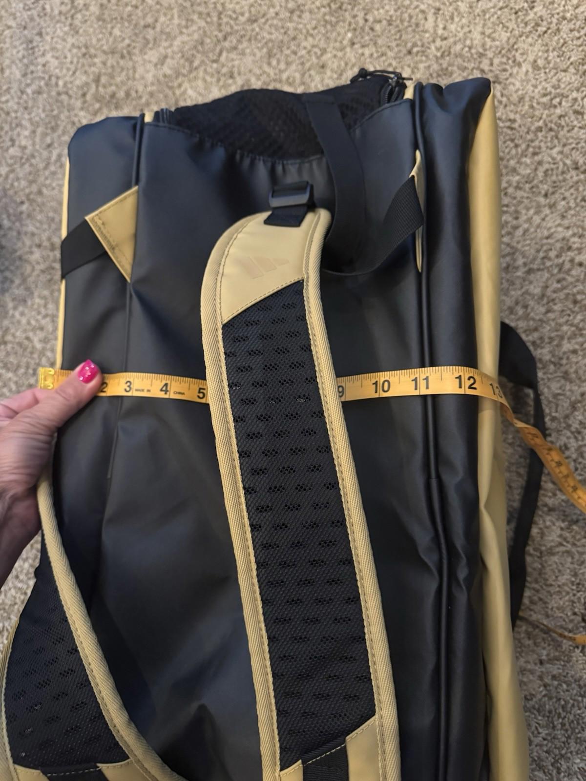 New ADIDAS Multi-Game Racket Bag (Sand) 3.4 MSRP $125