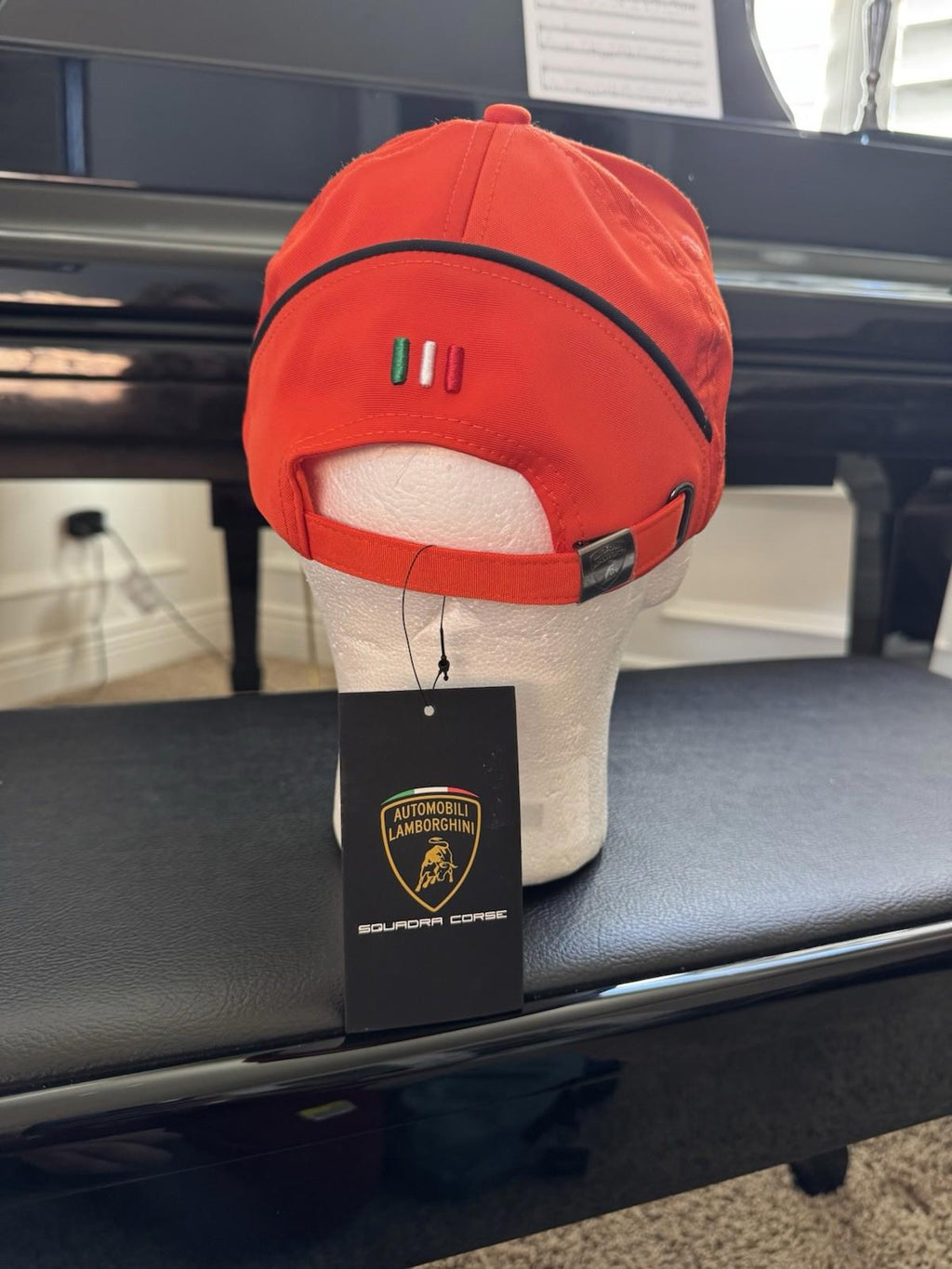 Automobili Lamborghini Squadra Corse Travel Cap hat (orange) LB17CAP2OR