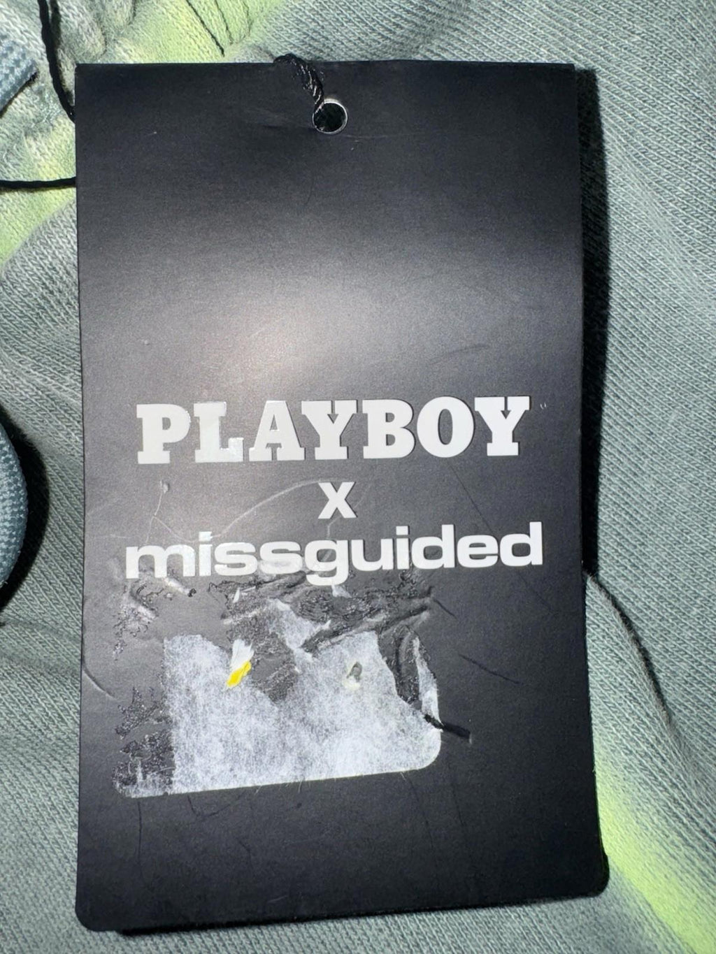 RARE Playboy X Missguided NEW Spray Effect XL Logo Sweatsuit Tracksuit NEW!