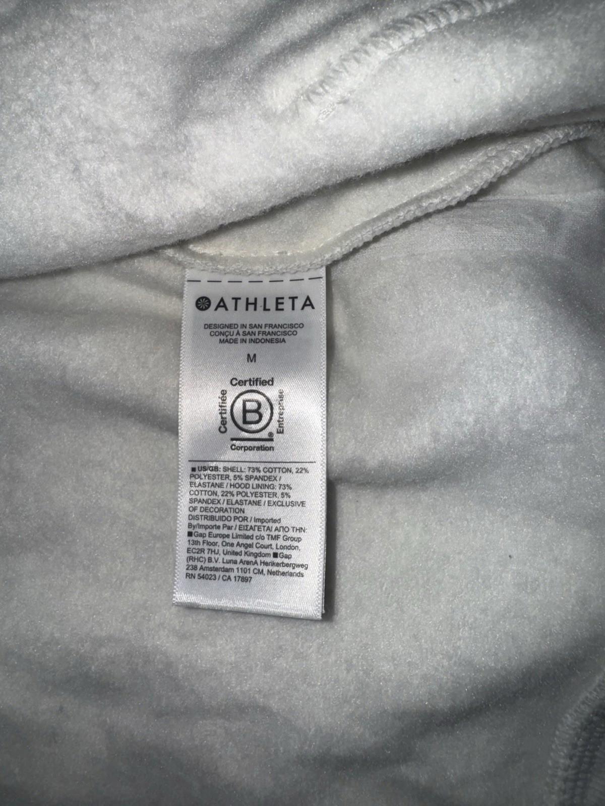 NEW ATHLETA Forever Fleece Oversized Jacket Women's Medium Heather Grey