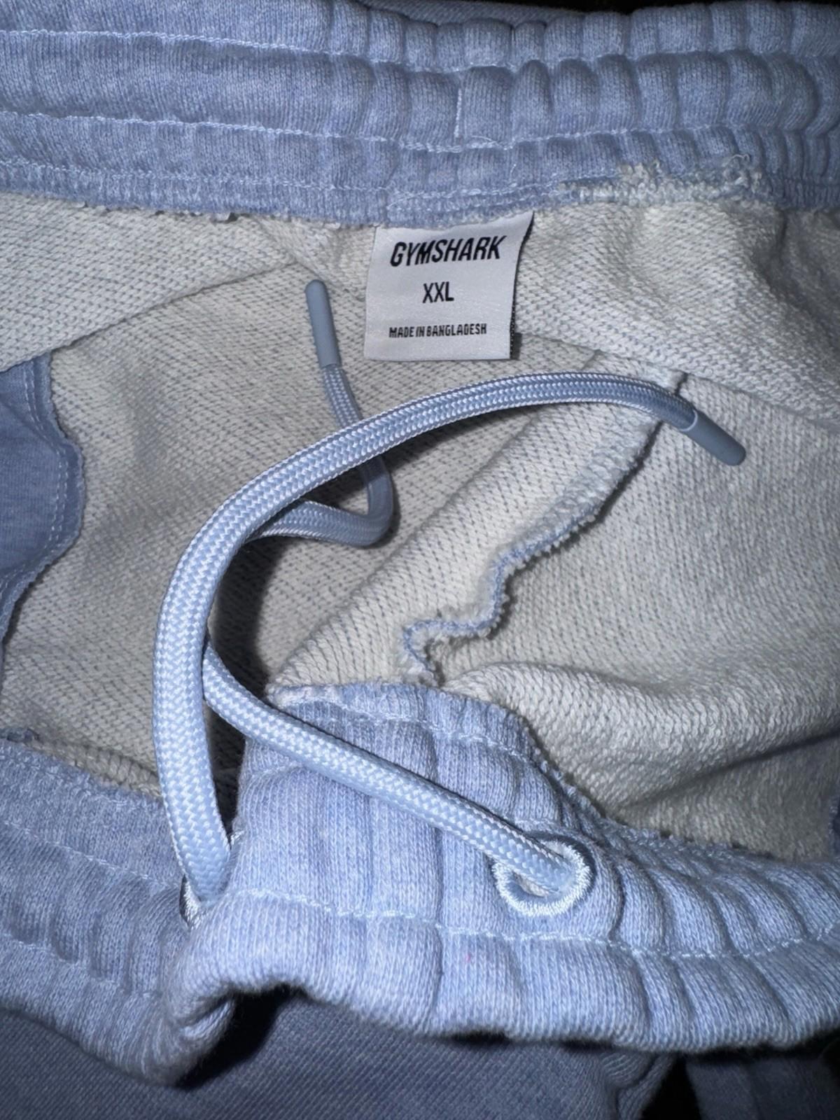 Gymshark Men's Drawstring Waist Essential Oversized Sweatpants. XXL blue NWOT