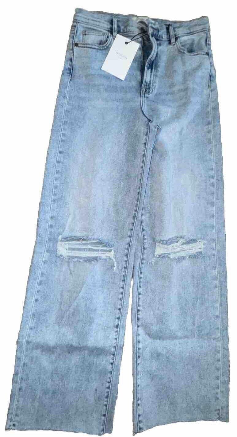 Hidden Logan Distressed High Rise Dad Jean for Women 28