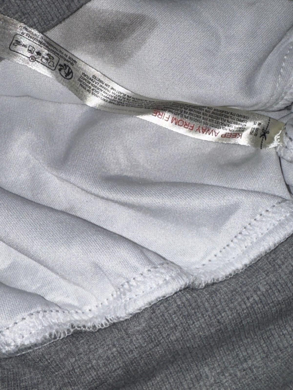 Free People Movement Pick It Up Pleated Knit Insulated Heather Grey Hoodie NEW S