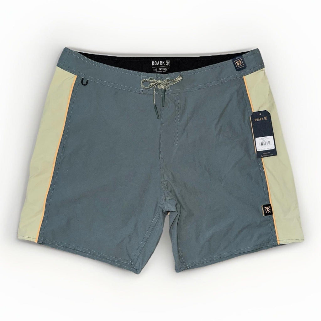 NEW! Roark Passage 17” Boardshorts Forest Mens Size 32 NWT $69 MSRP