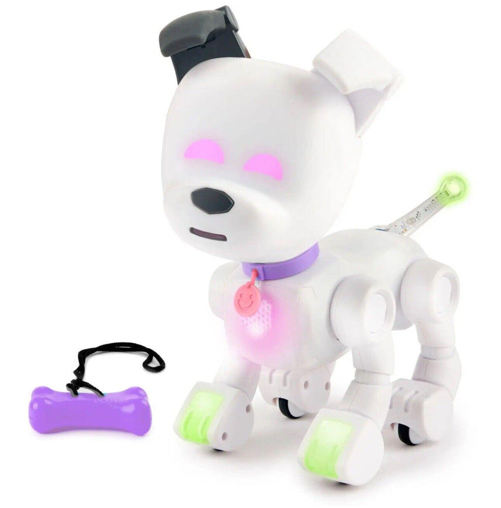 Dog-E - Interactive Robot Dog with Colorful LED Lights, 200+ Sounds & Reactions