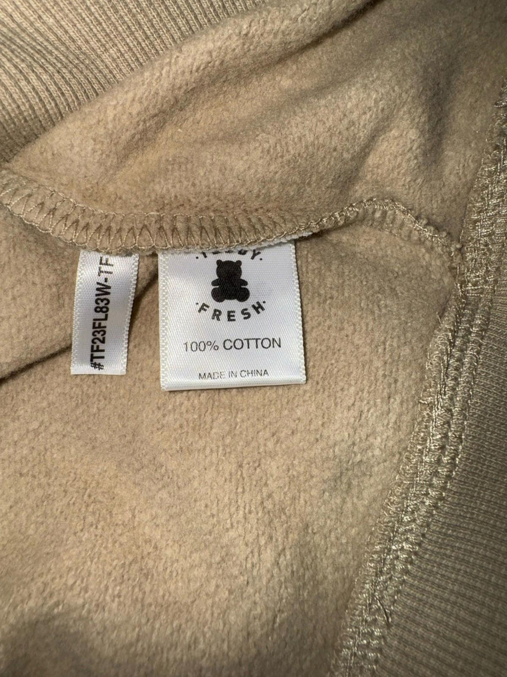 NEW Teddy Fresh Classic Hoodie  SIze Large  NWT SOLD OUT ONLINE
