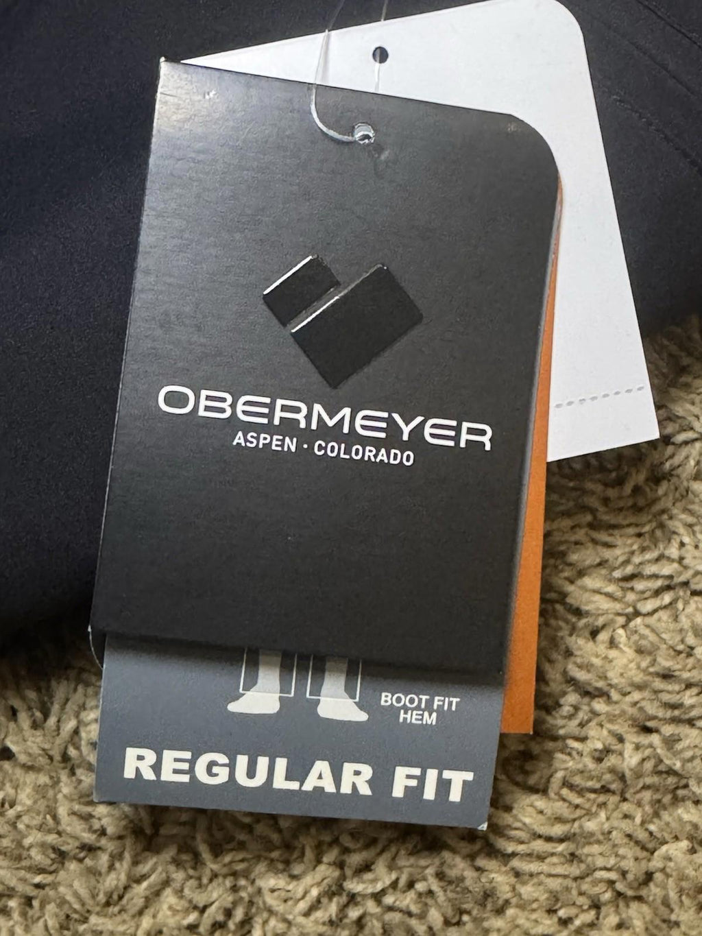 Obermeyer Mens Sz LG Long Alpinist Stretch Insulated Pants Black NEW