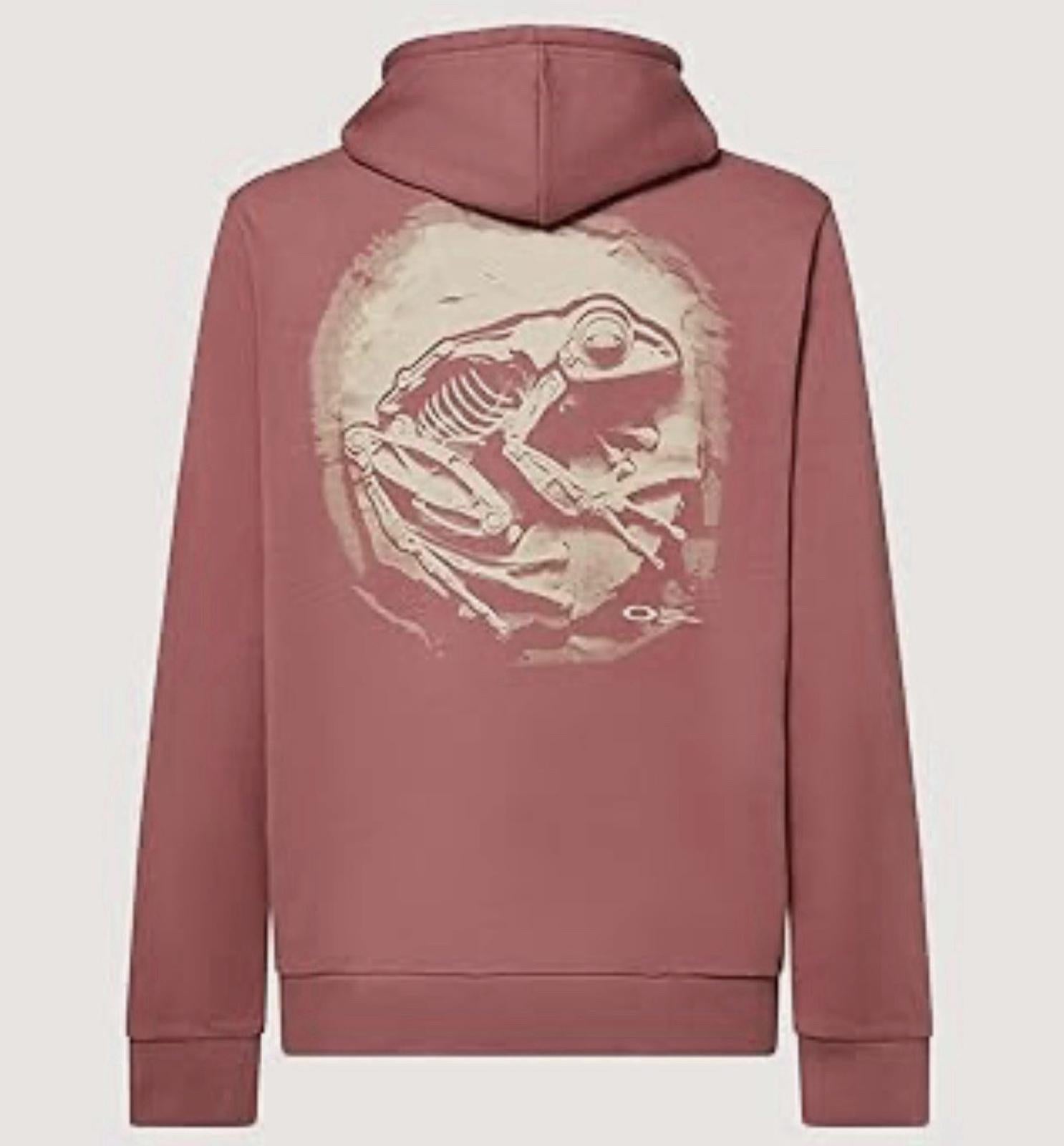 NEW! Oakley Futurescape Fossil Hoodie in rosewood XS NWT