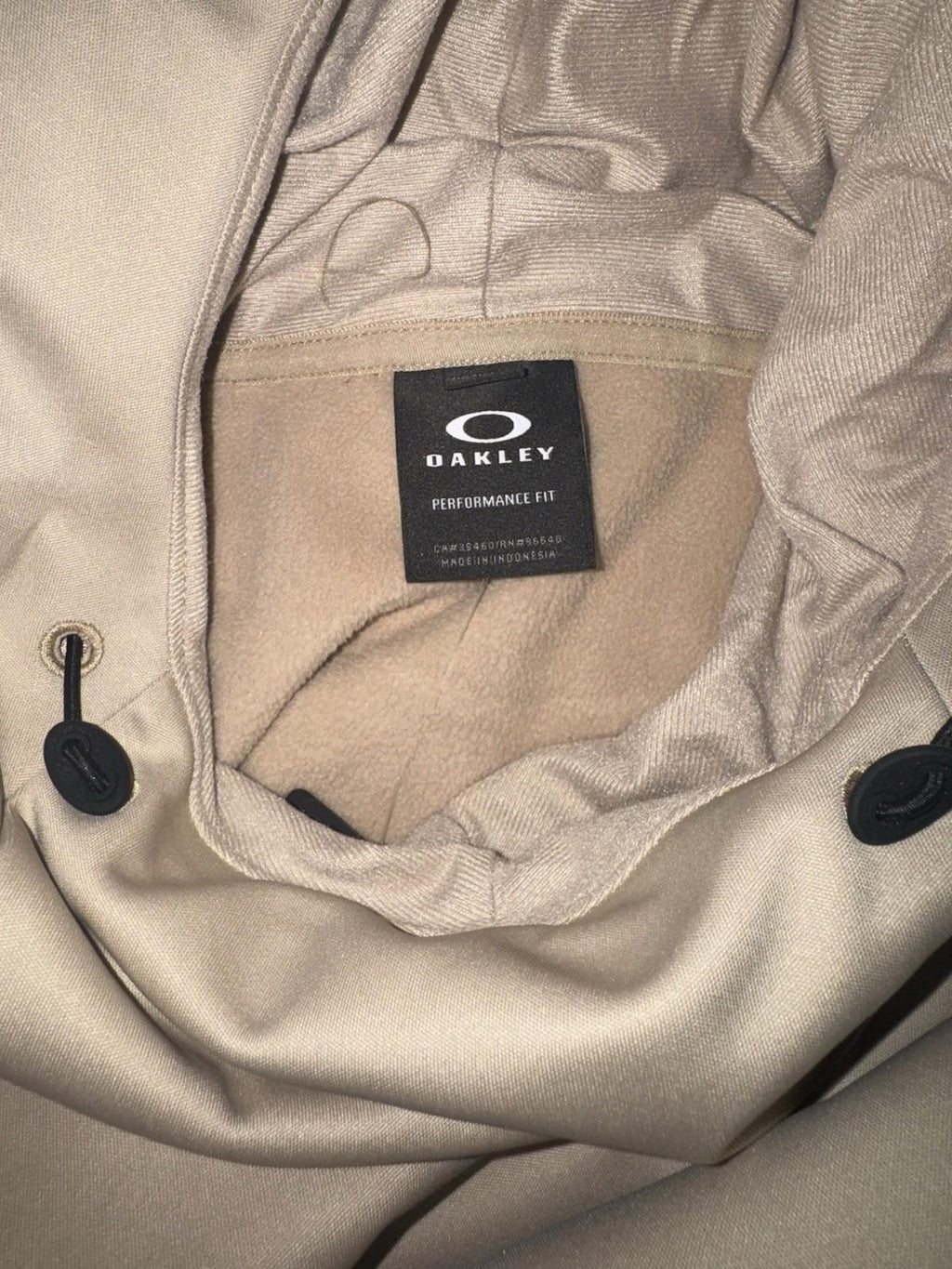 NEW Oakley Men's Park RC Softshell Hoodie IN TAN. 2XL NWT