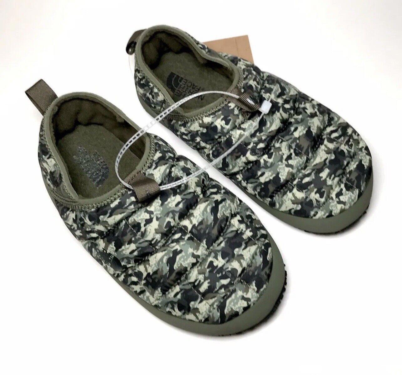North Face Thermoball Traction Mule 2 Kids Camo Slipper Sz 1