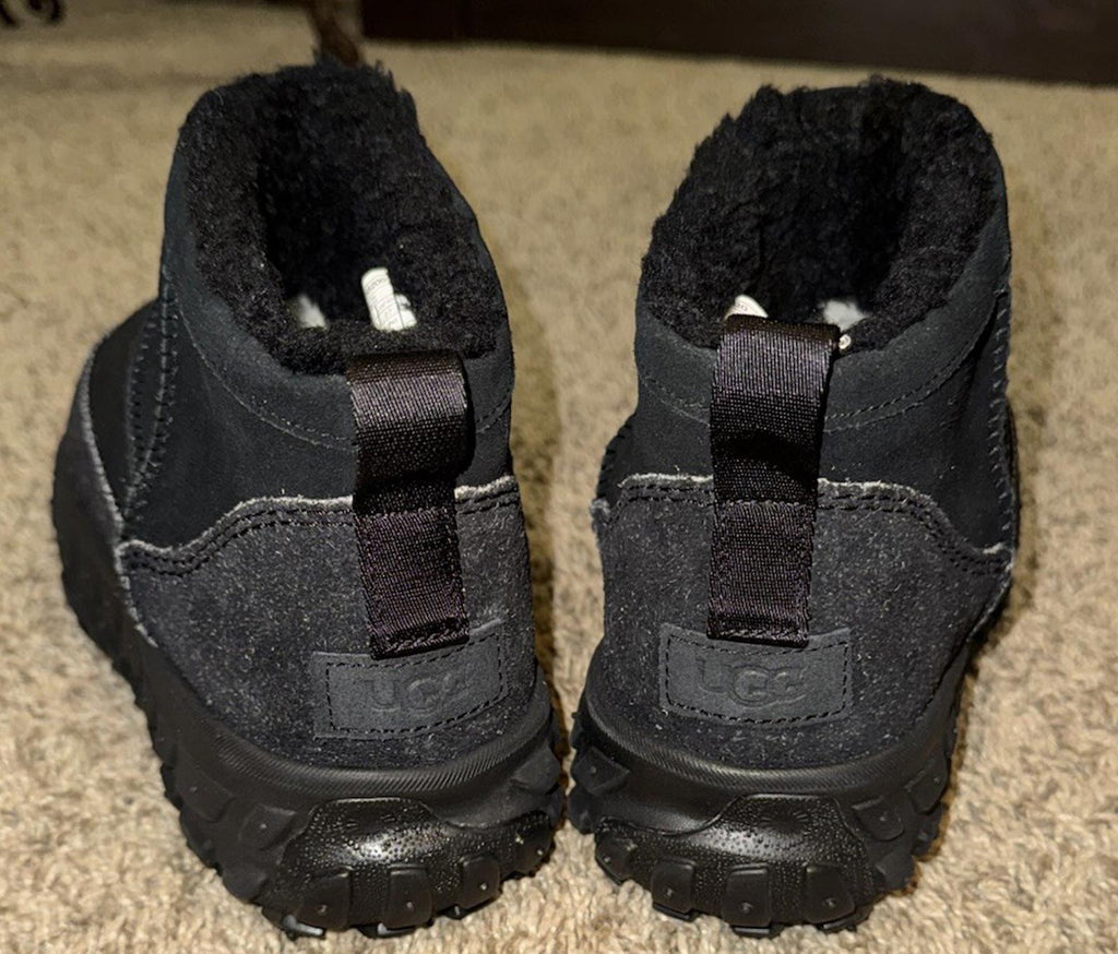 UGG Venture Daze Ultra Mini Black Men's Boots Black/Black 1158200 Mens Size 9