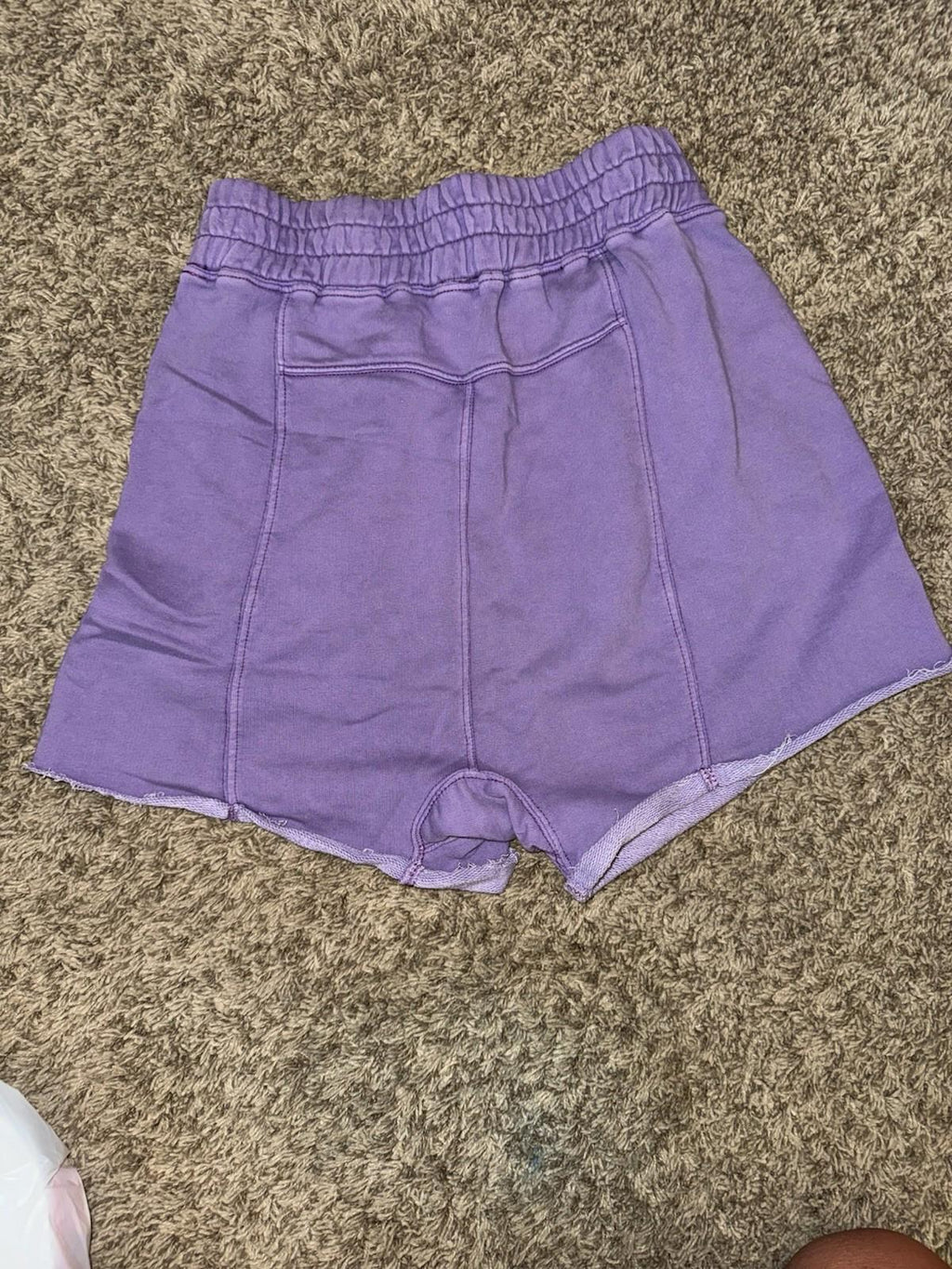 Free People / FP Movement All Star Solid Shorts in Washed Super Berry XS NWOT