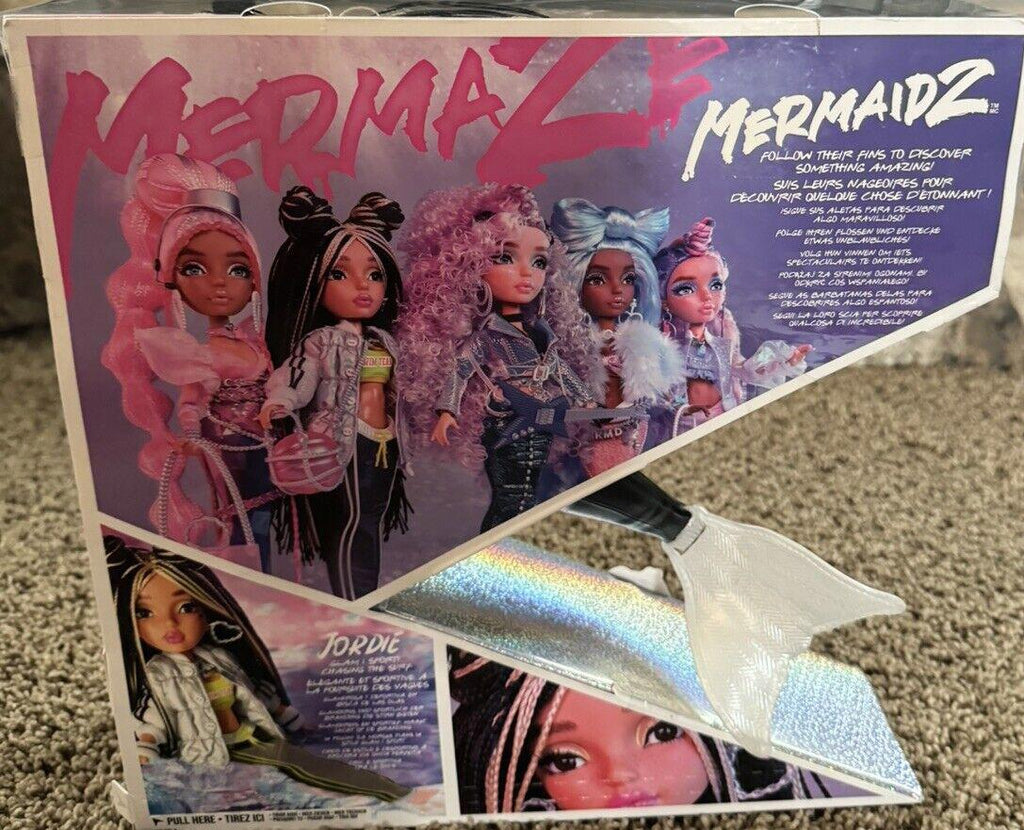 Mermaze Mermaidz Color Change Jordie Mermaid Fashion Doll with Accessories NEW!