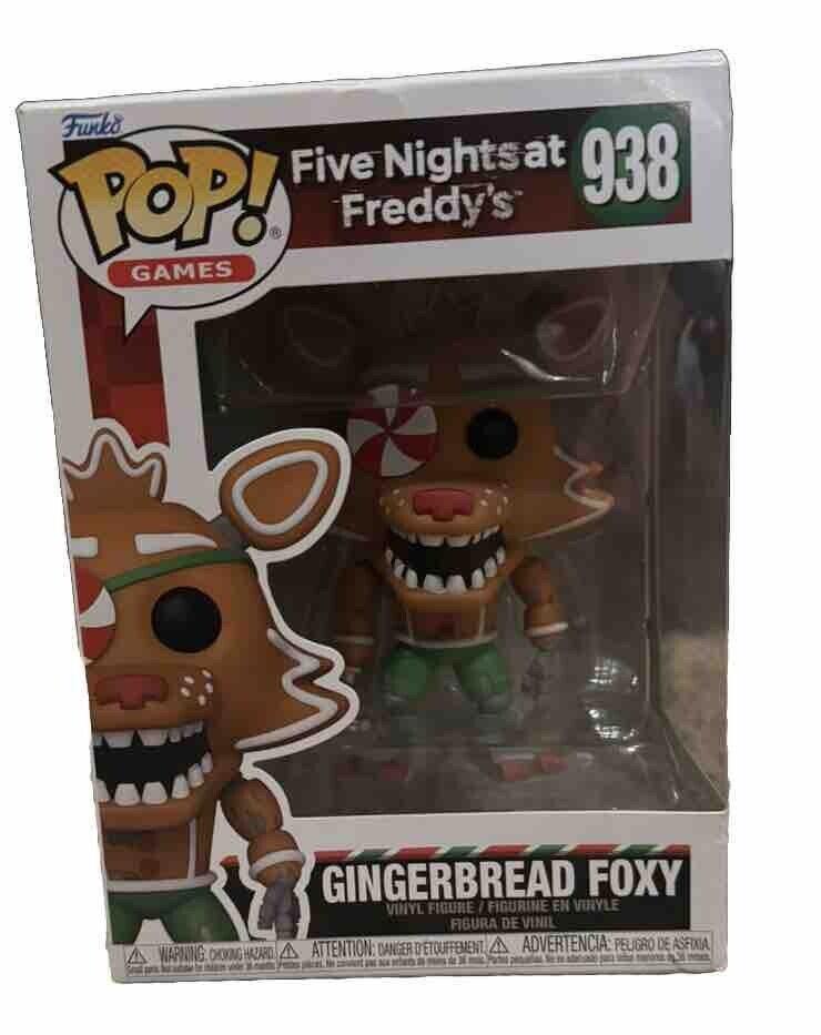 Funko Pop Games #938 Gingerbread Foxy Five Nights At Freddy's FNAF