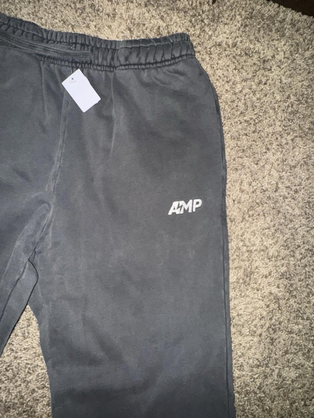 New AMP Sweatpants Gray Small