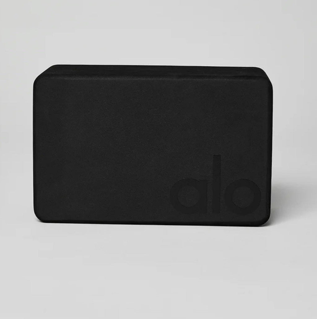 NEW Alo Yoga Black Dense Foam Brick Block NWT New In packaging