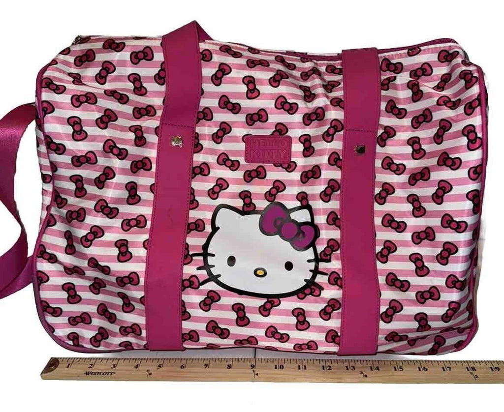 HELLO KITTY 17" Wheeled Duffle Bag Officially Licensed