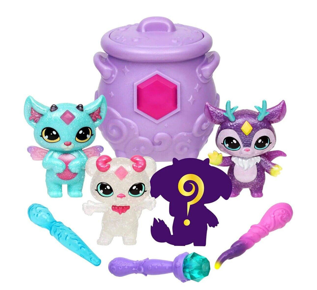 MAGIC MIXIES MIXLINGS - SPARKLE MAGIC MEGA PACK - INCLUDES 4 FIGURES - NEW