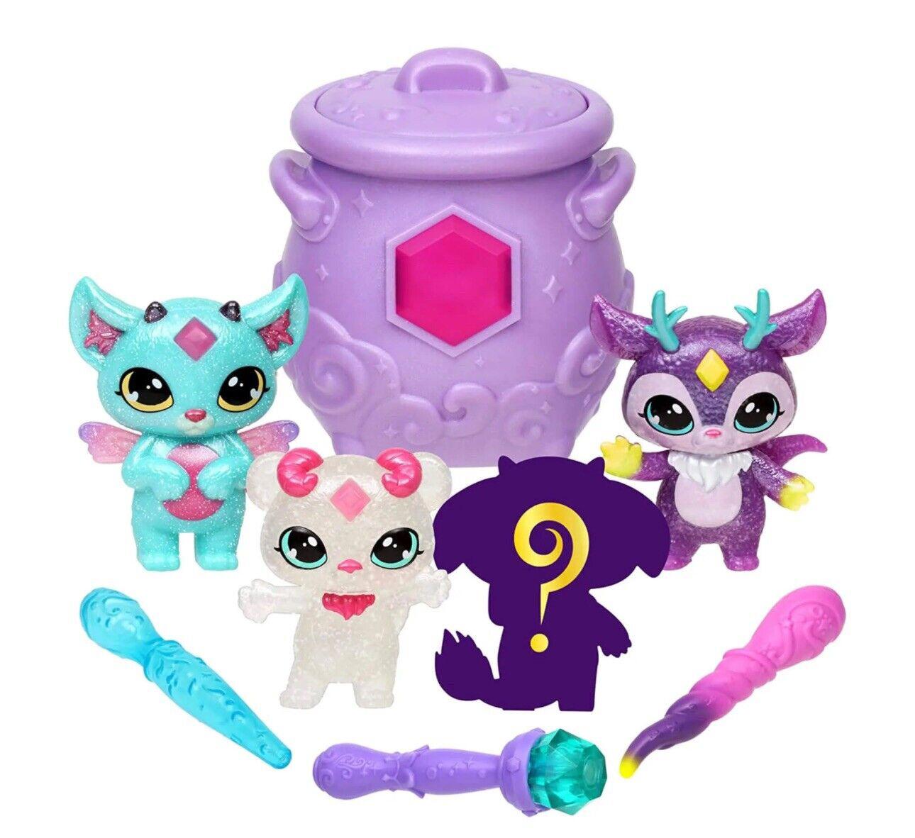 MAGIC MIXIES MIXLINGS - SPARKLE MAGIC MEGA PACK - INCLUDES 4 FIGURES - NEW