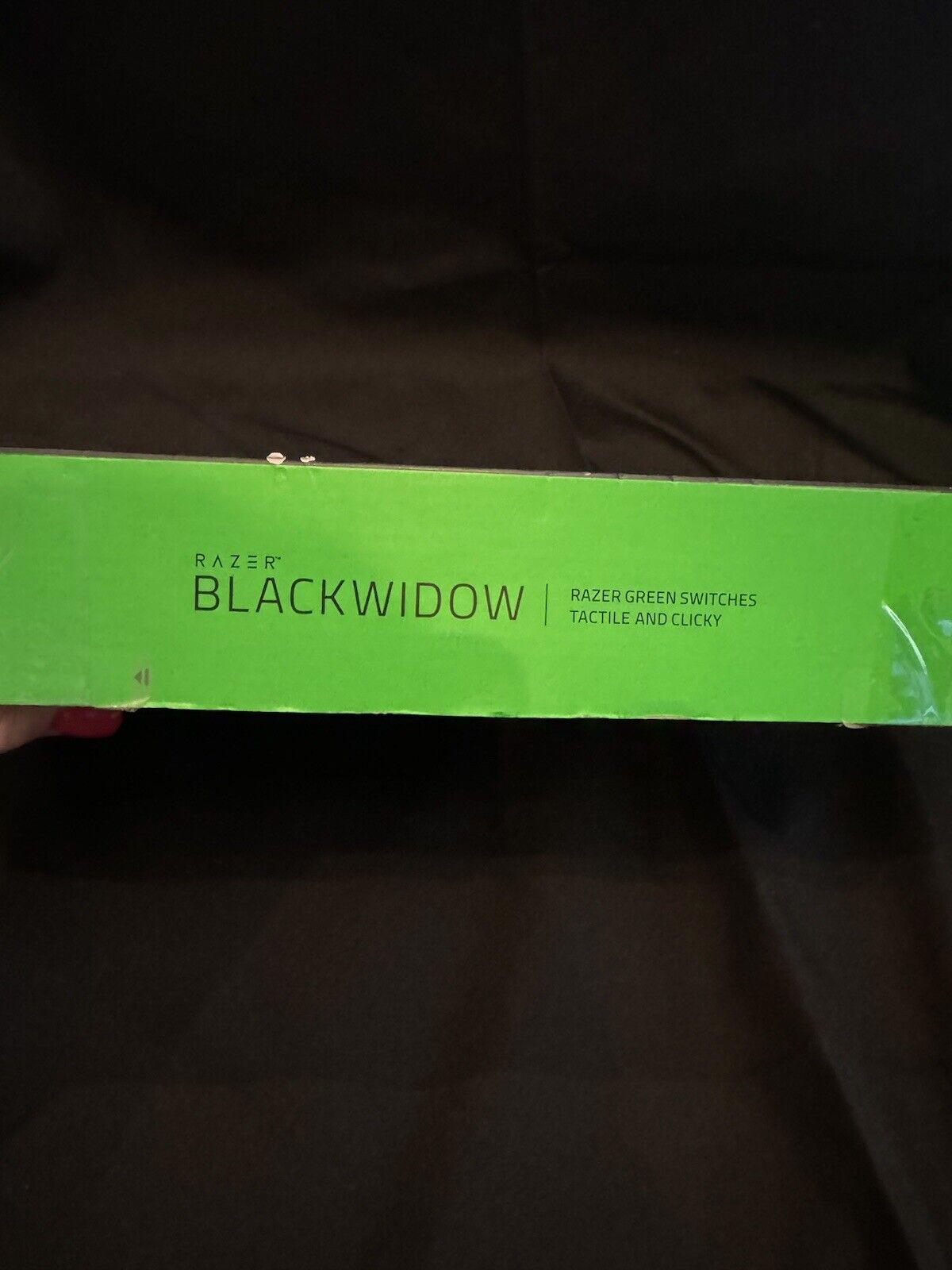 Razer BlackWidow Chroma V2 Mechanical Green Switch Gaming Keyboard - Black...