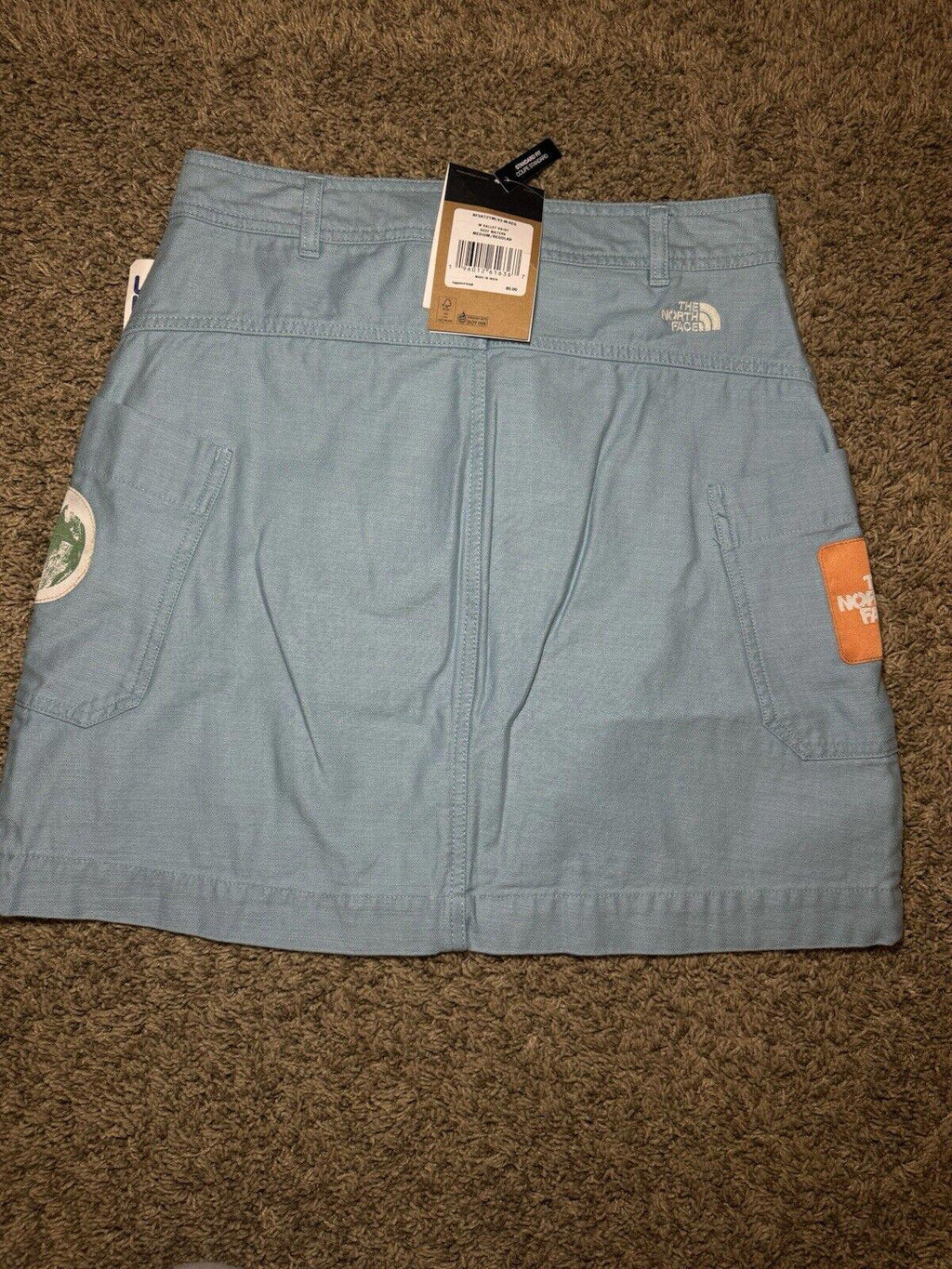 The North Face Valley Skirt Women MD Reef Water Cargo new
