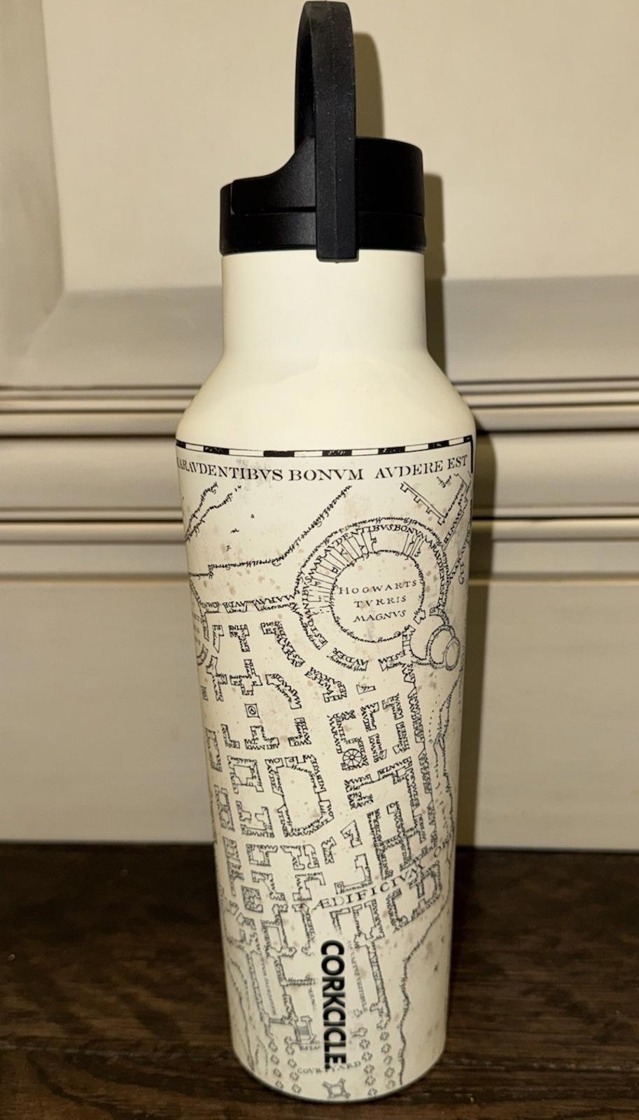 Corkcicle Harry Potter Marauders Map Stainless Steel Travel Mug Tumbler 16oz New