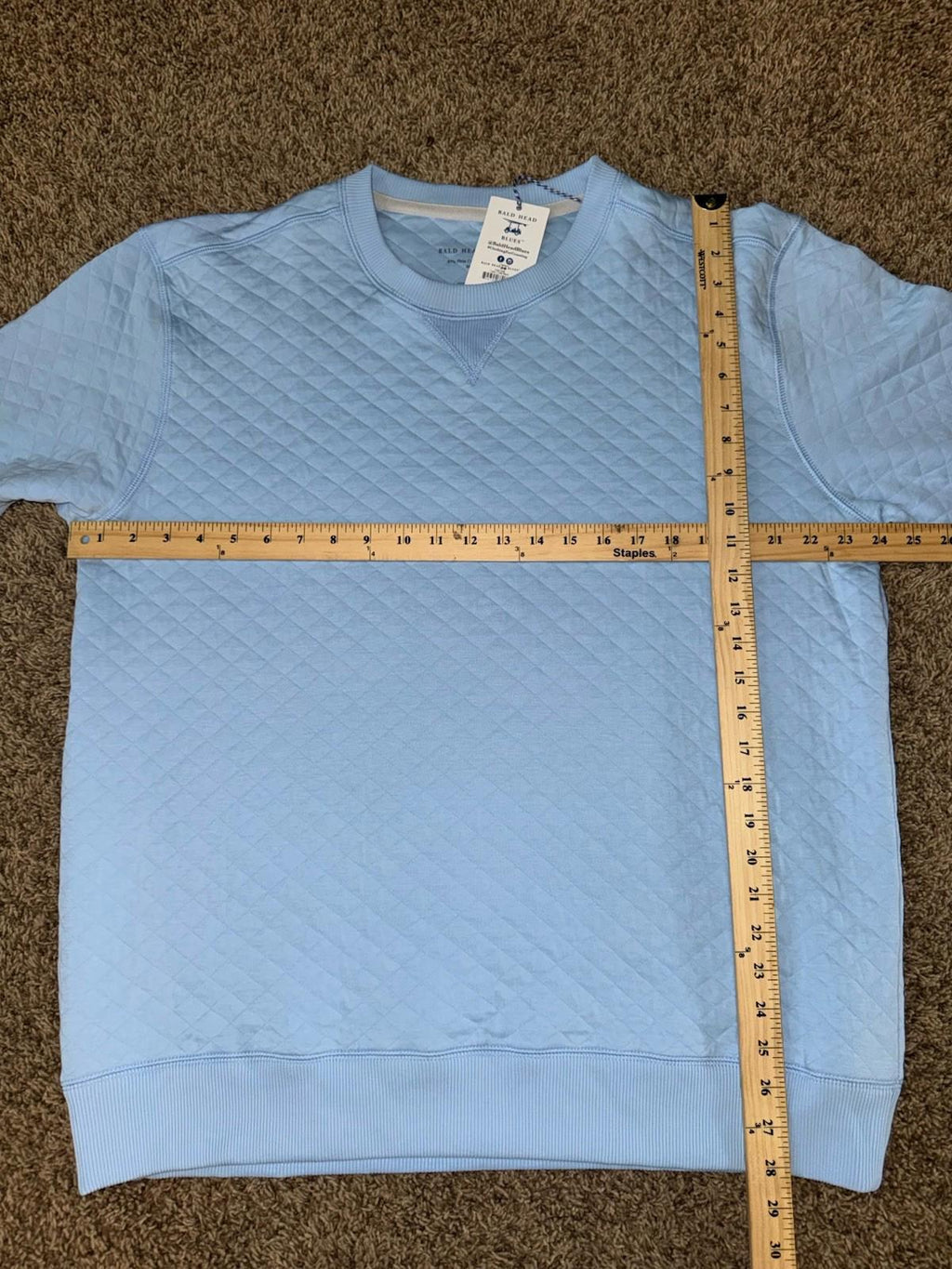 Bald Head Blues Cape Crew Neck - Bell Men’s Large NEW!