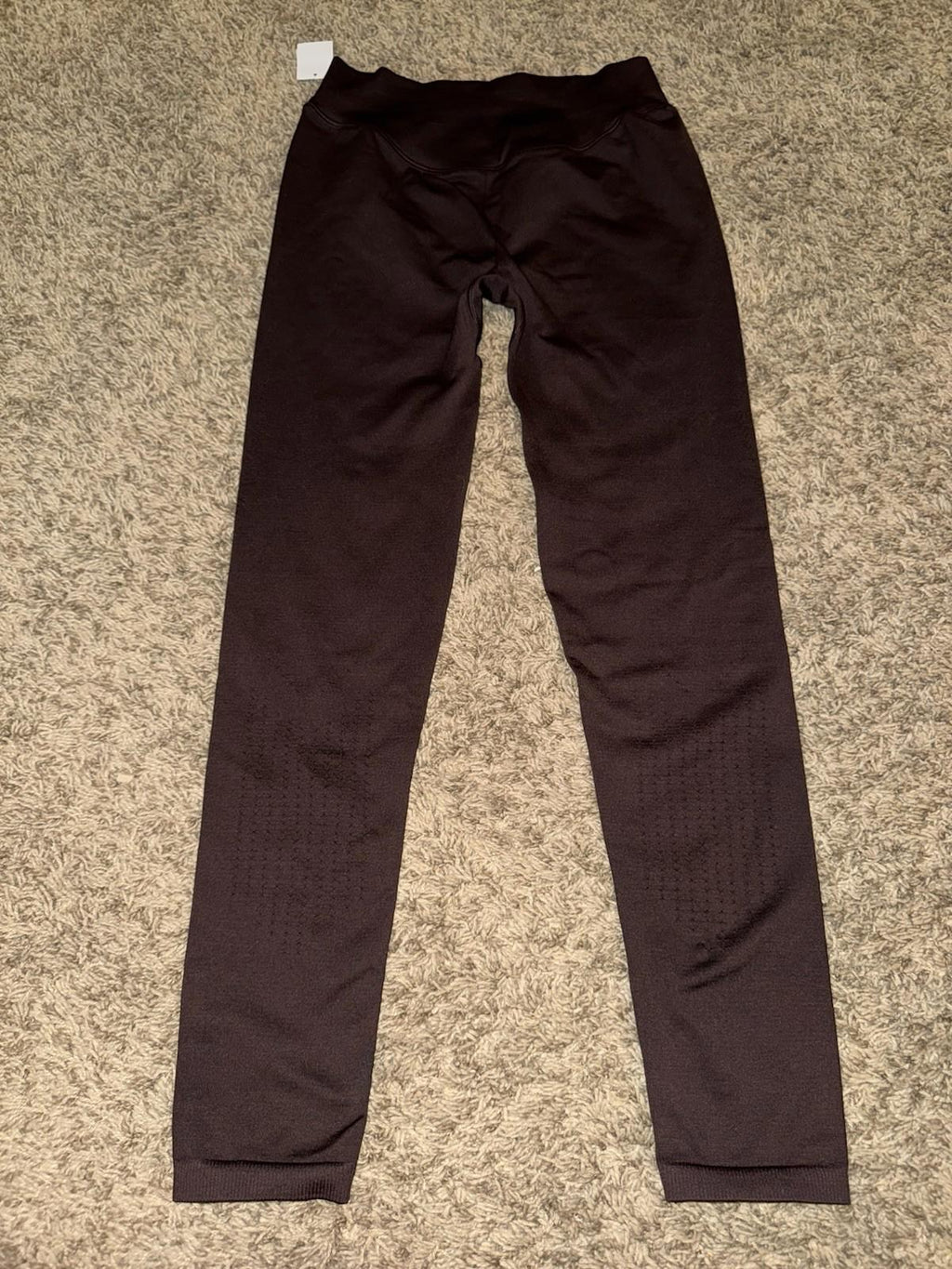 Gymshark Women's Sweat Seamless High Waist Leggings SMALL Shadow Brown NWOT