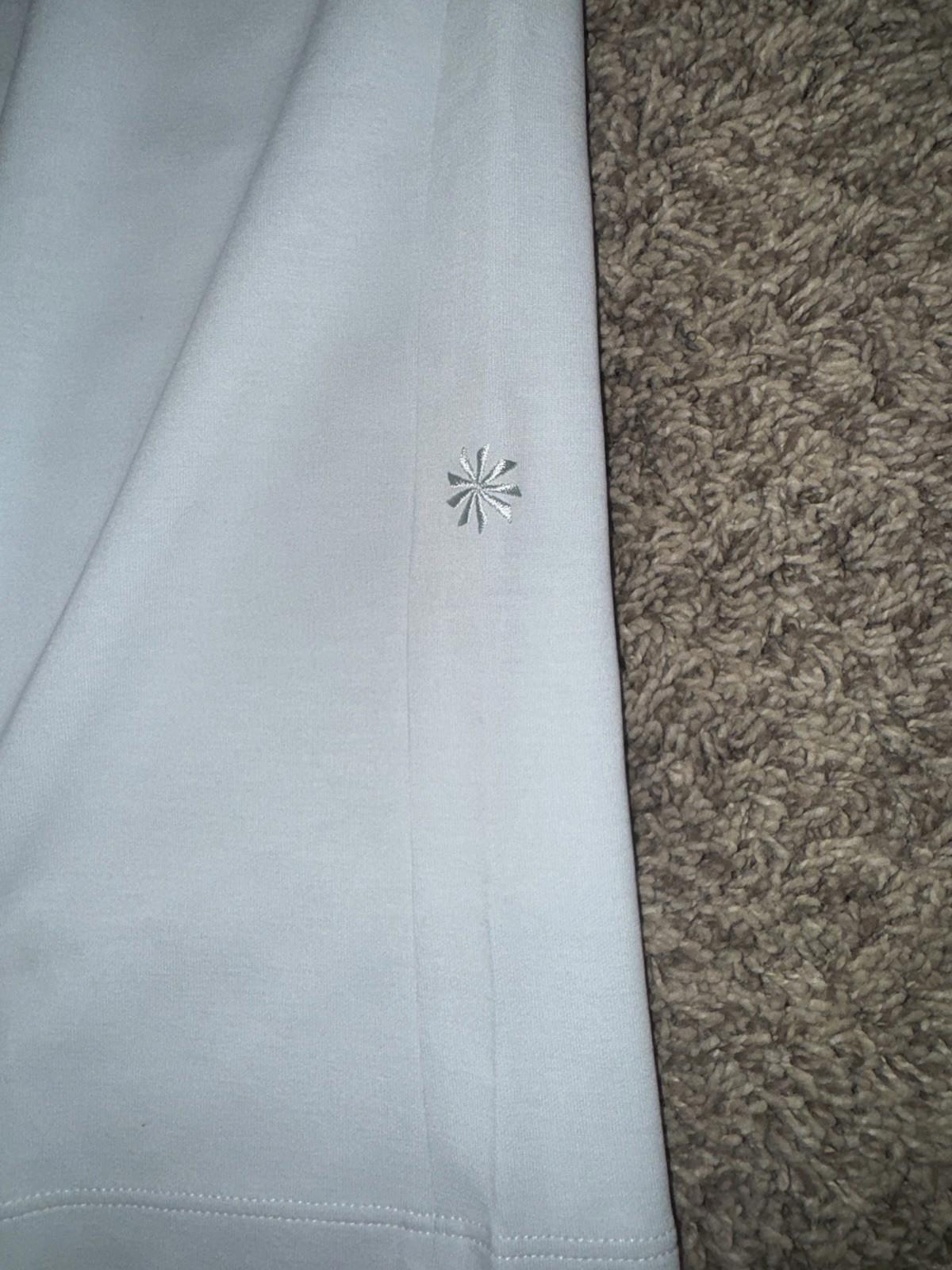 ATHLETA Seasoft Mid Rise Straight Pant Women's Size US M Light blue NEW!