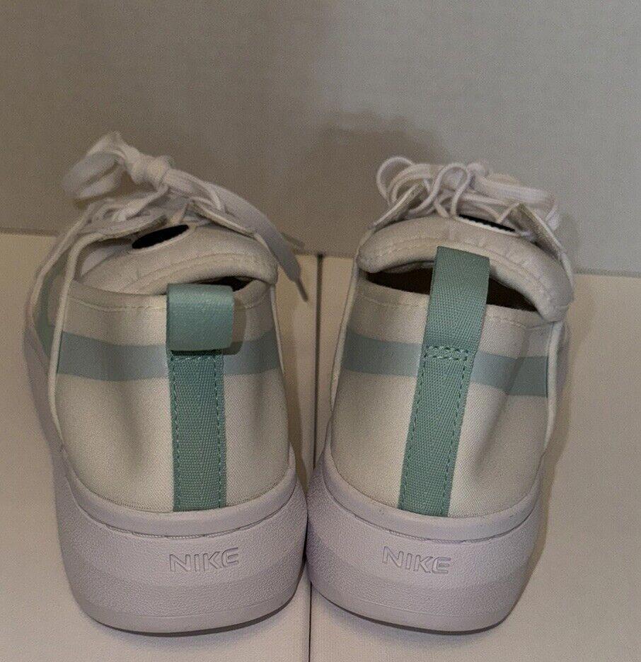 Nike Court Vision Alta TXT White Green Sneakers Wmn Size 9.5