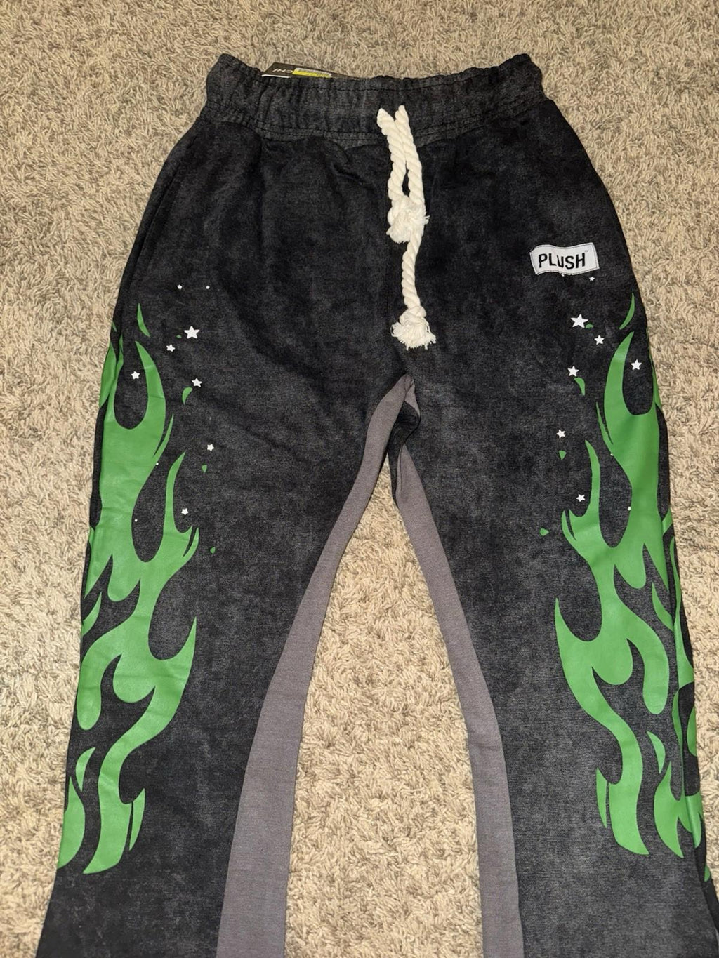 NEW! PlayBenchi Plush Sweat Pants Large NWT MSRP $195